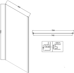Niagara Душевой уголок Nova 120x80 NG-85-12AB-A80B-34 – фотография-13